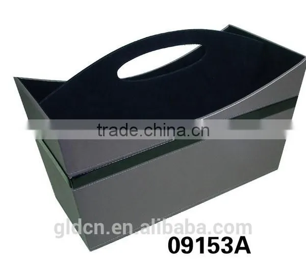 PVC Leather Storage File Box photo-2