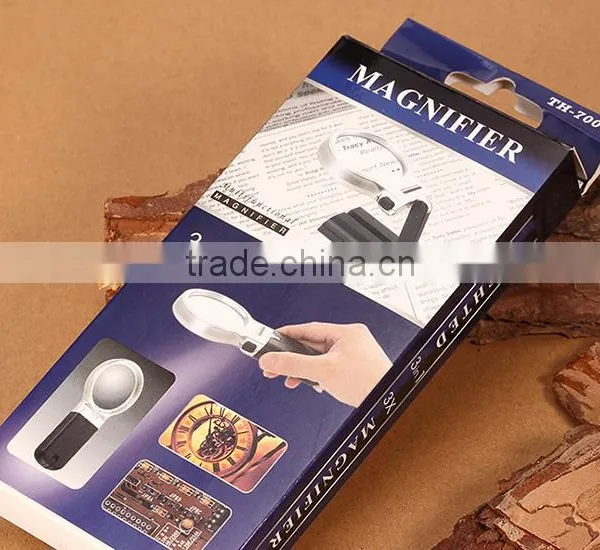 3x Illumianted Hand Held Foldable Magnifying Glass Desk Magnifier With LED Light photo-5