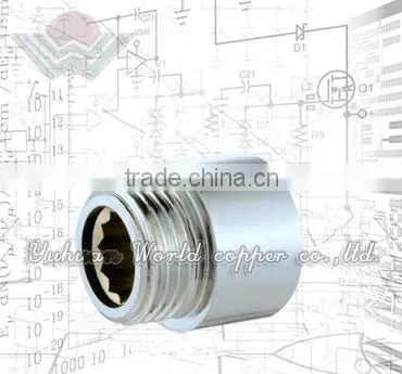 Brass Extension Chromed Nipple