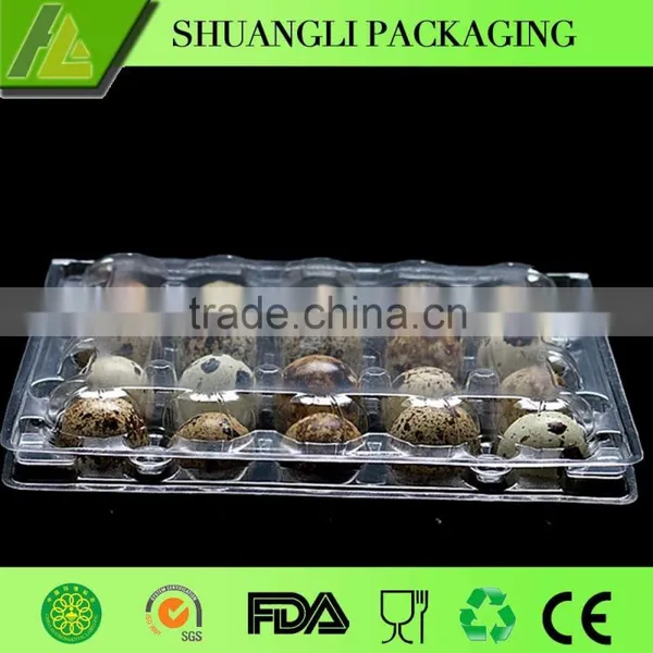 High Quality Clear Transparent Plastic Quail Egg Cartons for Sale photo-2
