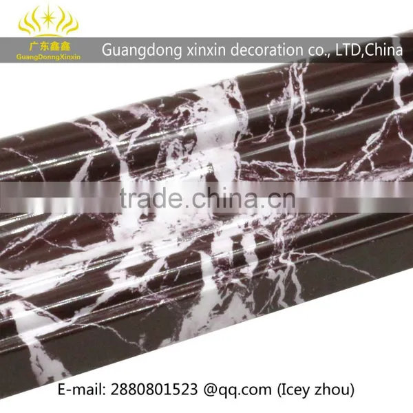 Factory Price Interior House Design Construction Fireproof Material Violet Red Molding Line photo-3