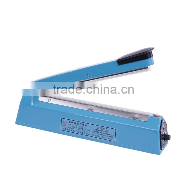 200mm Impulse Manual Hand Sealer Heat Sealing Machine Poly Tubing Plastic Bag