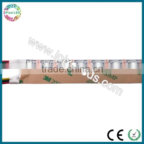 DC5V 14.4W/M Non-waterproof Double Data Line Addressable LED Strip photo-3