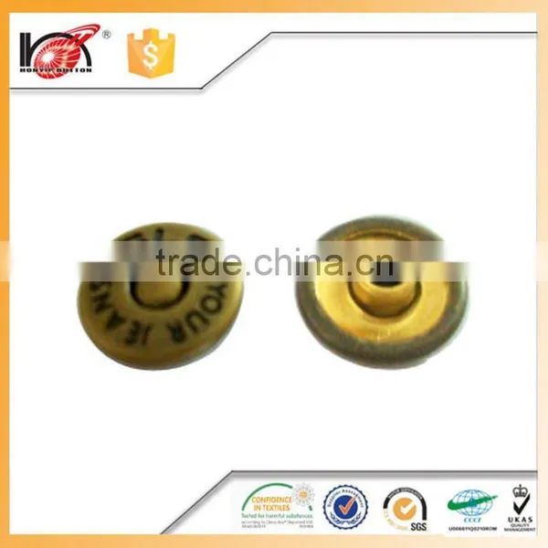 Plating Technics Fashion Designer Clothing Button Ni-plated Jean m4 Rivets for Denim Cloth photo-4