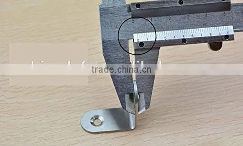 Wholesale Price With 25mmx25mm Metal Corner Brace Joint Right Angle Bracket Fastener photo-3