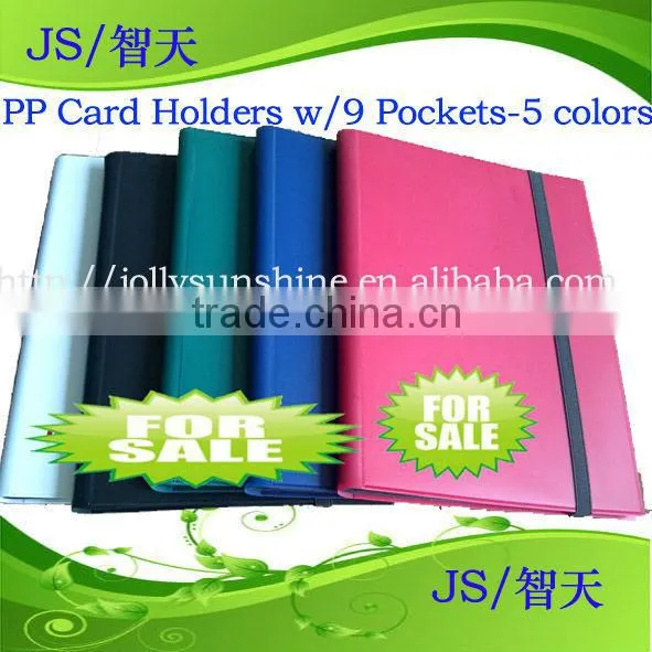 Card Holders for Game Cards With Black Color, 9-pocket Pages, pp Holders, Dongguan Supplier Quality Choice photo-2
