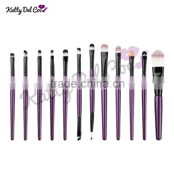 Cheap Professional 12pcs Eyes Makeup Brushes With Best Quality Supplier's Choice photo-2