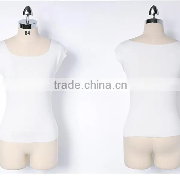 Fashion Korea Boat Neck Women Ladies Knitted Slim T Shirt Sleeveless Blouse Ladies Casual Tops Latest Design photo-5