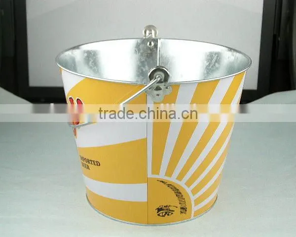Hight Quality Metal Tin Ice Bucket Tin Beer Bucket Quality Choice photo-2