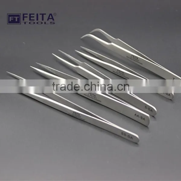 6A-SA Series VETUS Stainless Steel Tweezers