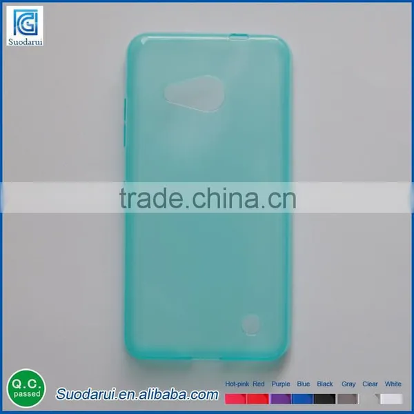 2015 New Product Tpu Cover Silicone Transparent Back Case for Microsoft Nokia Lumia 550 photo-3