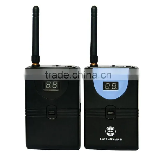 TP-Wireless Tour Guide System for Church, Simultaneous Translation, Meeting, Museum Visiting 1 Transmitter 5 Receivers photo-5