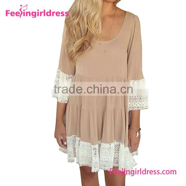 Free Sample Fancy Designer One Piece Dress Pattern photo-3