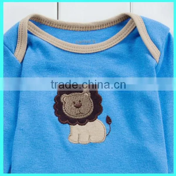 Factory Supply Embroidery Infant Boys Shirt in Cotton photo-3