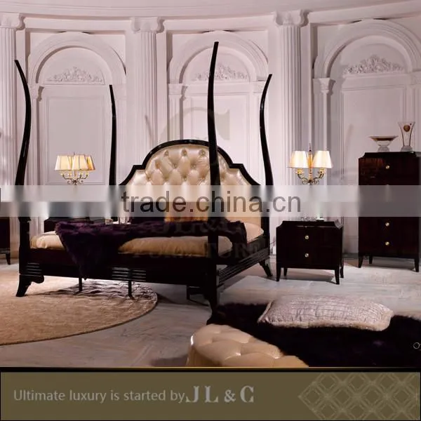 JB16-03 Nightstand in Bedroom From JL&C Luxury Home Furniture Lastest Designs 2016 (China Supplier) photo-2
