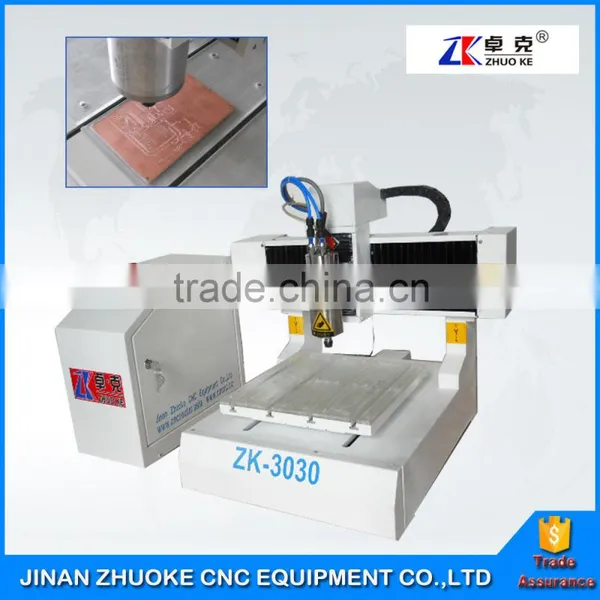 Mini PCB Drilling And Milling Machine ZK-3030 With 1.5KW Water Cooling Spindle photo-2