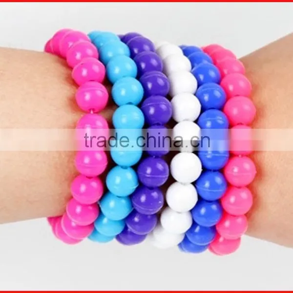 FDA approved silicone material bead bracelet