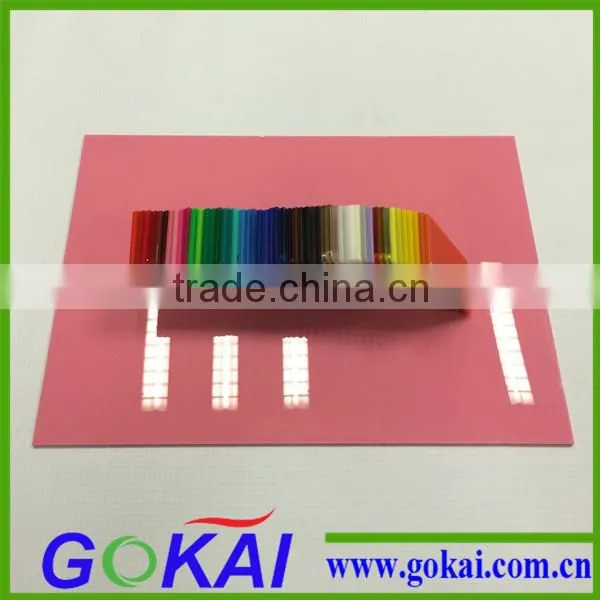 See Through Colorful 2-10mm Pmma Material Acrylic Notice Board