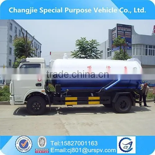 5 Cubic Meters Widely Used Sewage Cleaning Sewage Suction Truck/vehicle photo-3