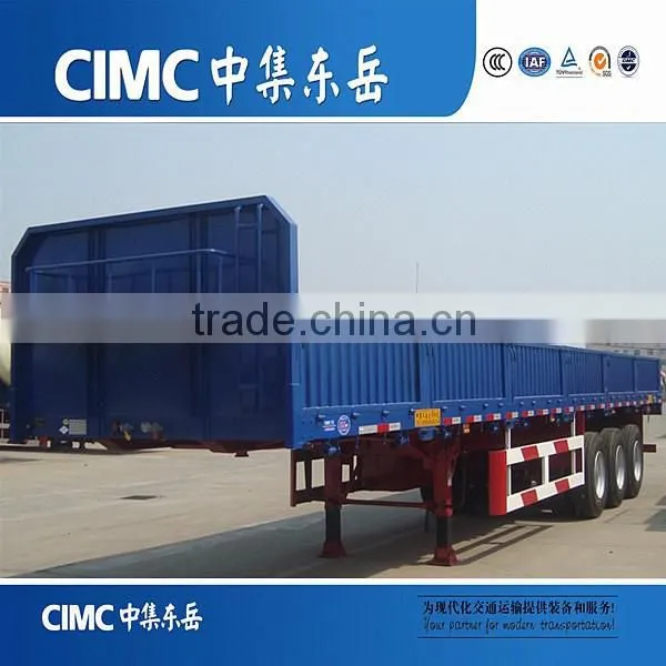 CIMC Double Coin Tyre Fuwa Axle Side Wall Cargo Truck Trailer Vietnam photo-2