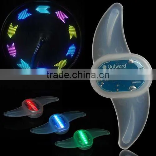 12 Patterns Spoke Silicone Flash Light photo-3