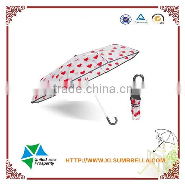 Manual Open Folding in Clear Umbrella photo-2