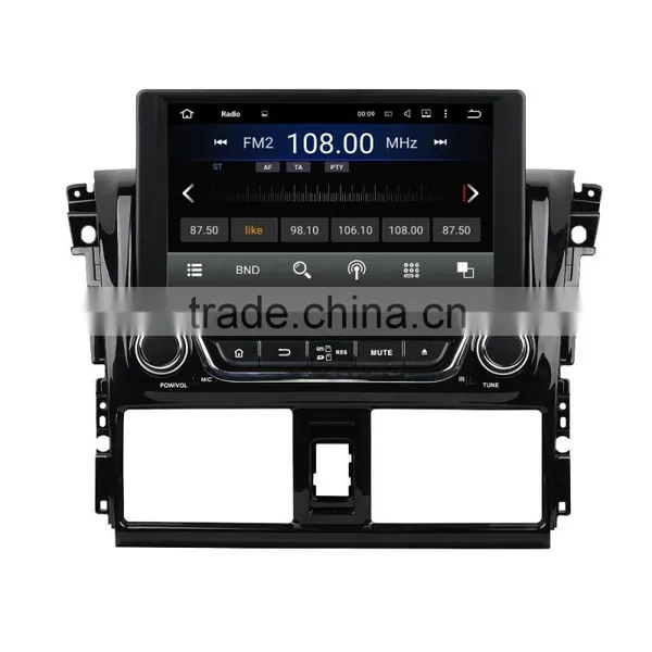 Quad Core 1024*600 Resolution Android 5.1.1 Car Audio System Yaris With 3G WIFI GPS Radio photo-4