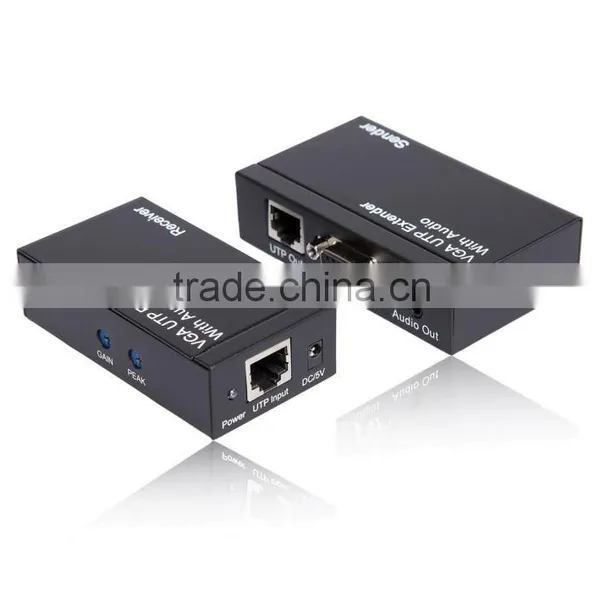 Sound Quality Metal Case VGA Splitter Extender Over UTP Cable up to 300m Support 3D, 1080P photo-4