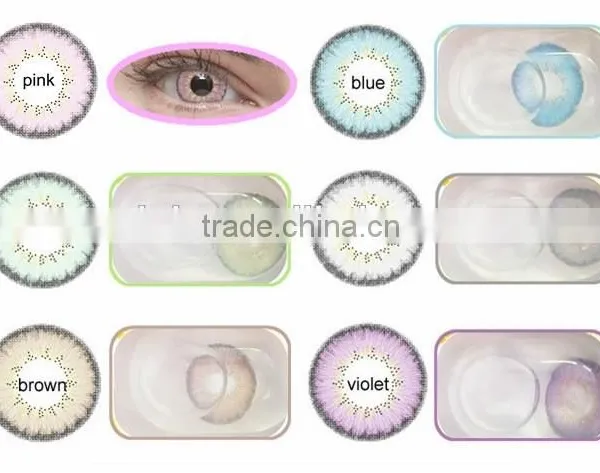 SOUTH KOREA EOS Briller Pink Contact Lenses Contact Lens photo-2