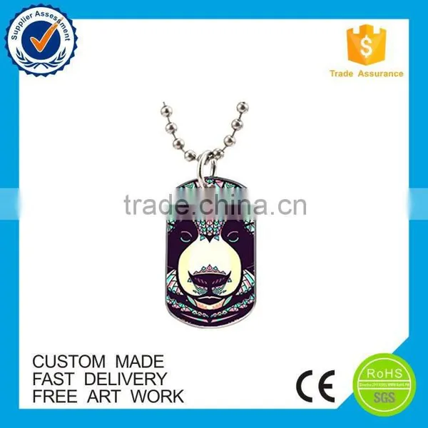 Custom Design Logo China Regional Feature Metal Dog Tag photo-5