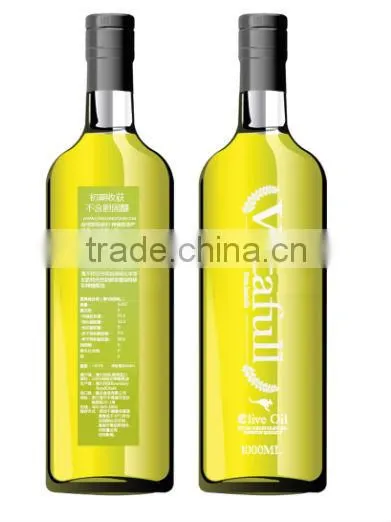 500ml Dark Green Color Extra Virgin Olive Oil Glass Bottles With Cork China Manufacturing