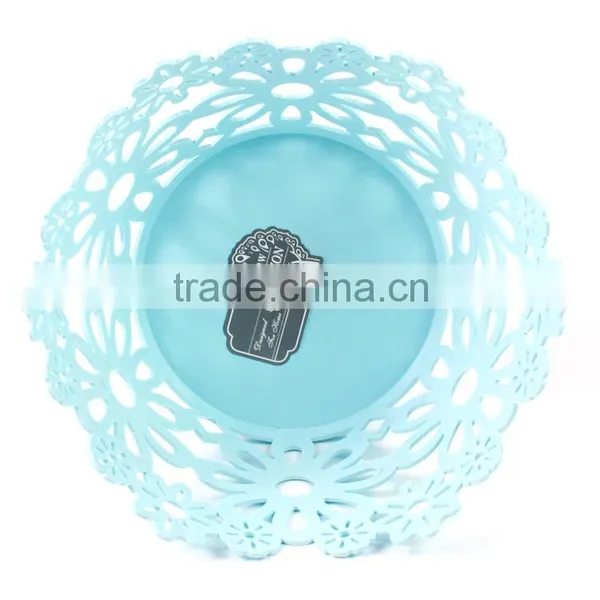 Fruit Pot,nut Plate,plastic Fruit Plate With Flower Design photo-2