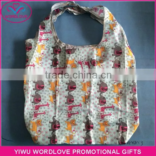Eco-friendly Recycled Folding Shopping Grocery Bag for Supermarket photo-4
