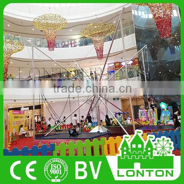 Four Person Kids Bungee Jumps With Springs Mall Entertainment Rides photo-4