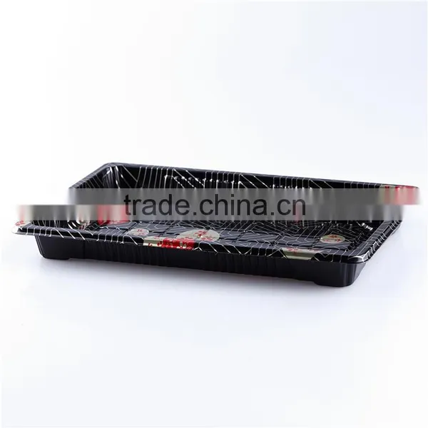 Disposable Plastic Salad Sushi Take Away Box photo-3