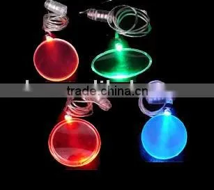 Flashing Necklace With Star Pendant