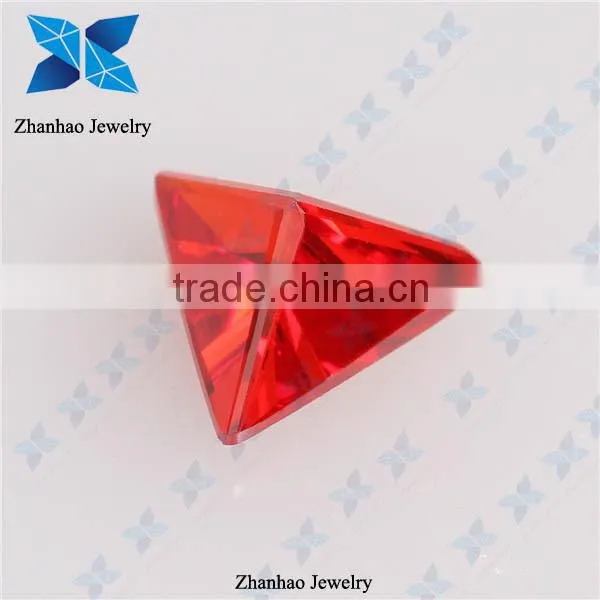 Natural Fancy Rough Uncut Rvd Synthetic Red cz