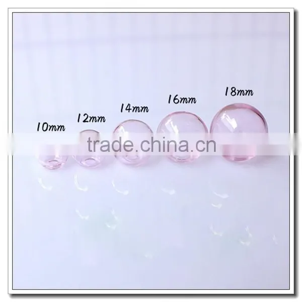 Newest 6mm 10mm 12mm 14mm 16mm 18mm 20mm 25mm 30mm35mm 50mm.... Cove& Bottle& Vial& Bauble {]hanging Hollow Colored Glass Ball photo-6