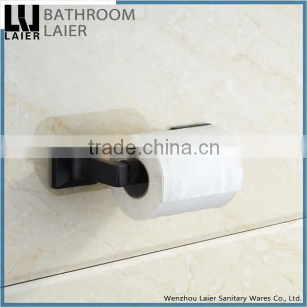 Contemporary Modern Kitchen Zinc Alloy ORB Bathroom Accessories Wall Mounted Toilet Paper Holder photo-4