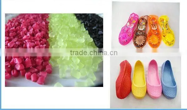 Crystal Colorful Pvc Compound /pvc Granules for Sandal Shoe photo-6