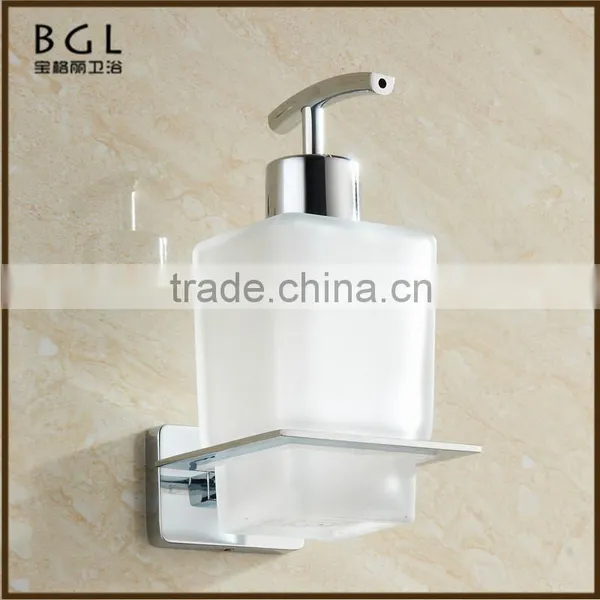 17638A Wall- Mounted Chrome Bathroom Fittings Zinc Bathroom Soap Dispenser photo-2