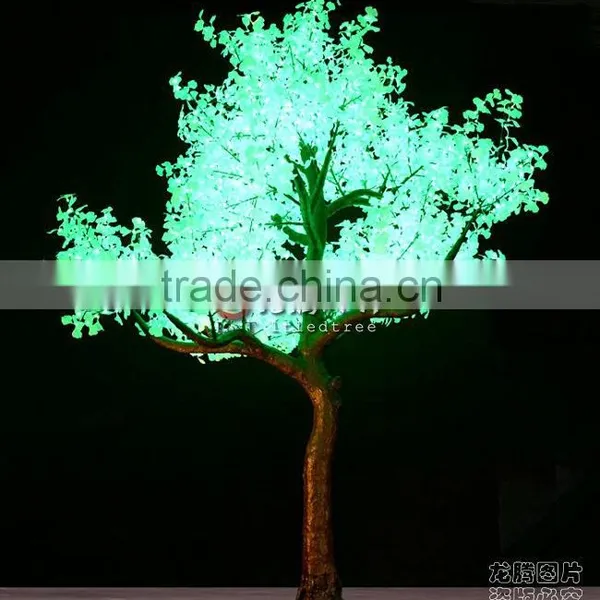 Unique 5m RGB Ginkgo Leaf Large Projection Led Tree photo-4