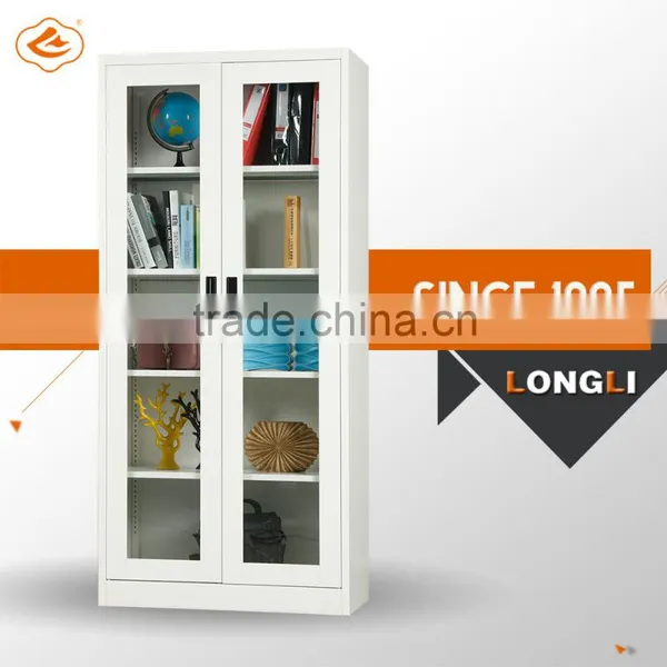Clear View Glass Door Metal Storage Cabinets photo-3