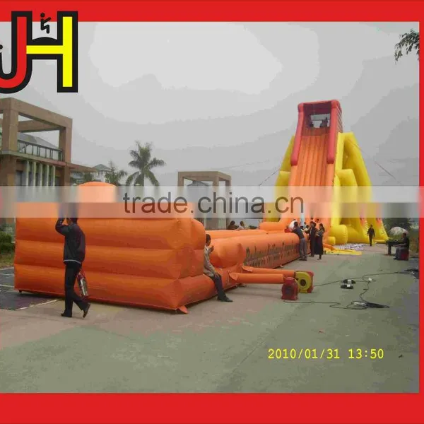 2016 JH Brand 0.55mm PVC Material Giant Hippo Inflatable Water Slide For Adults photo-5