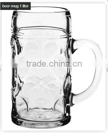 Beer Mug 1 Liter With Handle photo-2
