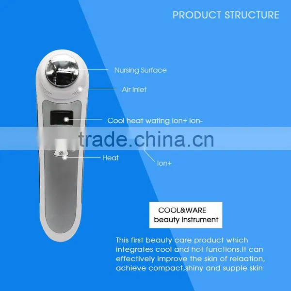 Nice Multi-functional Ionic Beauty Hot&Cool Beauty Instrument photo-4