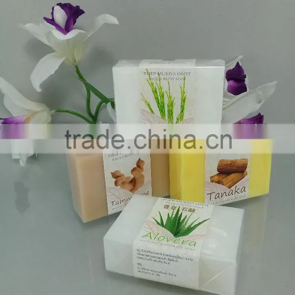Body and Facial Rice Milk Soap From Thailand Handmade Cleanser Hotel Supplies Beauty photo-2