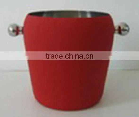 Good Quality 1.0L Stainless Steel Ice Bucket With Handle photo-2