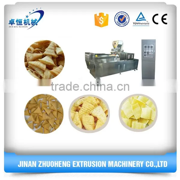 CE ISO Quality Guarantee Bugles Snack Food Extruding Manufacturer Machine photo-2