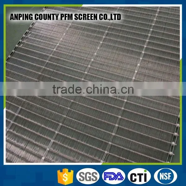 Expanded Stainless Steel Wire Mesh Sheet Metal Conveyor Belt For Construction photo-2